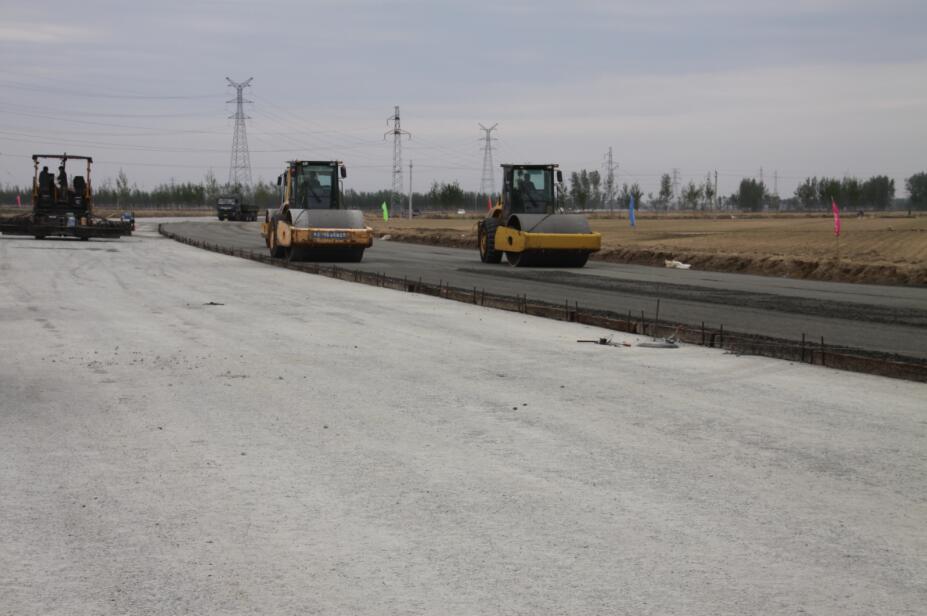 市政公司台安县胜黑线道路施工工程