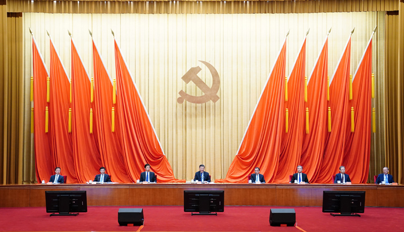 习近平在党史学习教育动员…